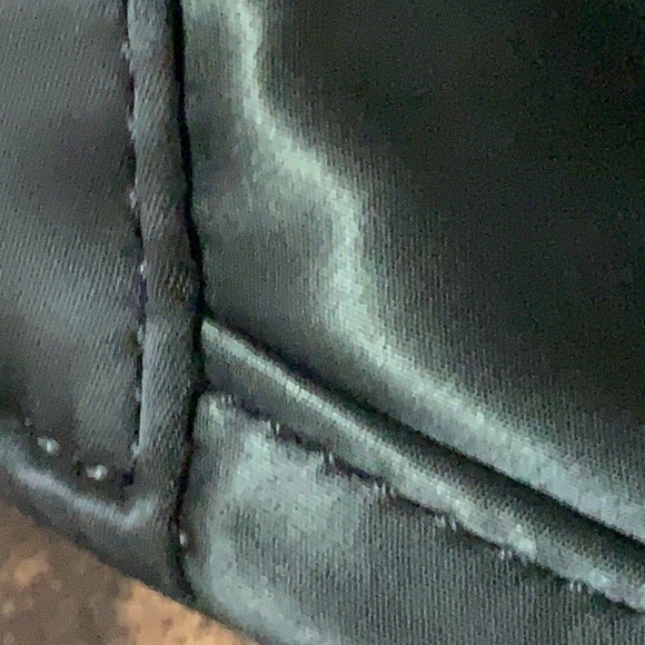 Urban outfitters dark hunter green fanny pack 2 zipper pouches adjustable belt - Picture 4 of 6